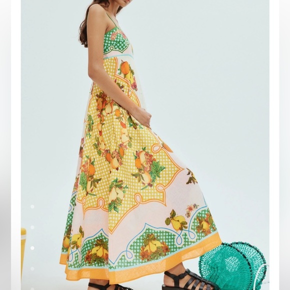 ALÉMAIS LINEN Lemonis Sundress - Picture 3 of 16